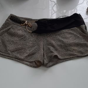 Mini sparkly shorts